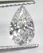 Diamond 0.9 (0.90) carat, Pear Cut, D I1