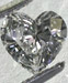Diamond 0.4 (0.40) carat, Heart Shape, E VS2y