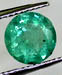 Emerald 1.7 (1.70) carat, Round Cut Origin: Zambia, Africa