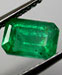 Emerald 1.1 (1.10) carat, Emerald Cut Origin: Zambia, Africa