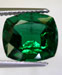 Emerald 3.9 (3.90) carat, Cushion Cut Origin: Zambia, Africa