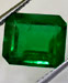 Emerald 3.4 (3.40) carat, Emerald Cut Origin: Zambia, Africay