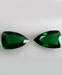 Emerald 2.1 (2.10) carat, Trillion Cut Origin: Zambia, Africa