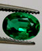 Emerald 0.5 (0.50) carat, Oval Cut Origin: Zambia, Africay