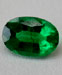 Emerald 0.4 (0.40) carat, Oval Cut Origin: Zambia, Africa