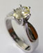 Solitaire Ring - Diamond - 3.00 grams, White Gold 18 Karat