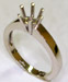 Solitaire Ring - 5.00 grams, Yellow  Gold 18 Karat