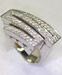 Engagement Ring - 13.40 grams, White Gold 18 Karaty