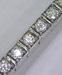 Tennis Bracelet - Diamond - 11.80 grams, White Gold 18 Karat