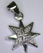 Fashion Pendant - Diamond - 1.40 grams, White Gold 18 Karat