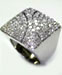 Fashion Ring - Diamond - 19.20 grams, White Gold 18 Karat