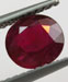 Ruby 1.1 (1.10) carat, Oval Cut Origin: Africa