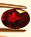 Ruby 1.1 (1.10) carat, Oval Cut Origin: Madagascar, Africa