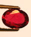 Ruby 0.9 (0.90) carat, Oval Cut Origin: Madagascar, Africa