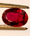Ruby 0.9 (0.90) carat, Oval Cut Origin: Madagascar, Africa