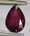 Ruby 0.7 (0.70) carat, Oval Cut Origin: Madagascar, Africa
