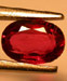 Ruby 0.9 (0.90) carat, Oval Cut Origin: Madagascar, Africa