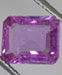 Sapphire 2.6 (2.60) carat, Emerald Cut Origin: Madagascar, Africa